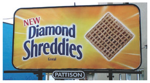 Billboard - New Diamond Shreddies